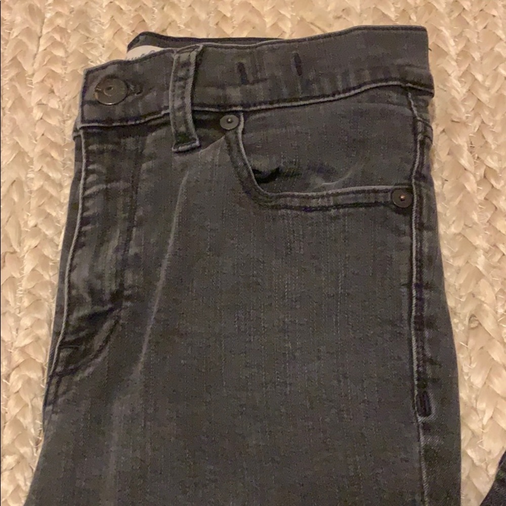 Madewell black skinny jeans